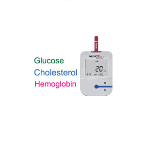 3 in 1 Multimeter - Hb glucose and cholesterol