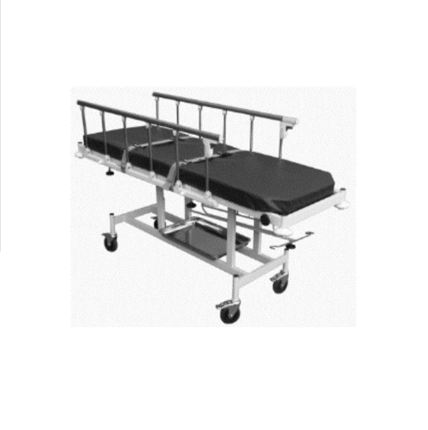 Standard Patient Trolley with backrest