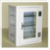 Small wall mounted instrument cabinet