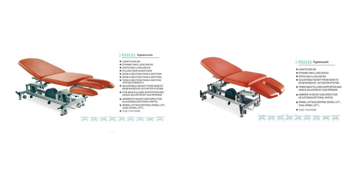 FS3132 Physio Examination Couch Multifunction