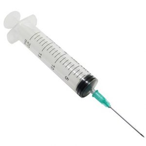 Syringe with needle 20ml/21G