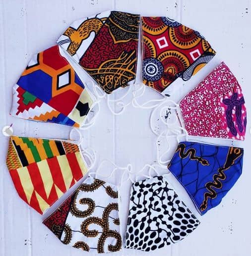 Mask Reusable Fabric African Prints