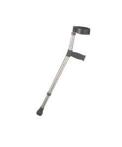 Crutch - Elbow Rubber Tip Grey Aluminium Fs933 Medium