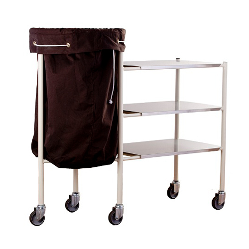 Mobile Clean & Soiled Linen Carrier Sl770b