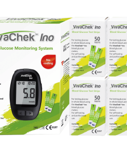 VivaChek Ino 1 Meter + 4 Boxes × 50 Strips Banded