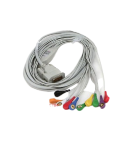 Ecg Cable - 10 Lead + Button