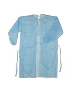 Mom - Gown Pp Long Sleeve Xxxl Blue 40g/m2