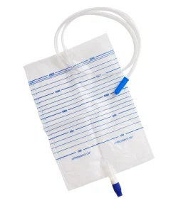 Urine Bag 2000ml & Anti Return Valve - 10 Unit