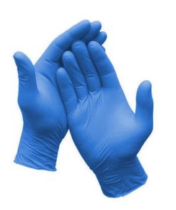 Blue Nitrile Gloves
golden hands examination nitrile gloves