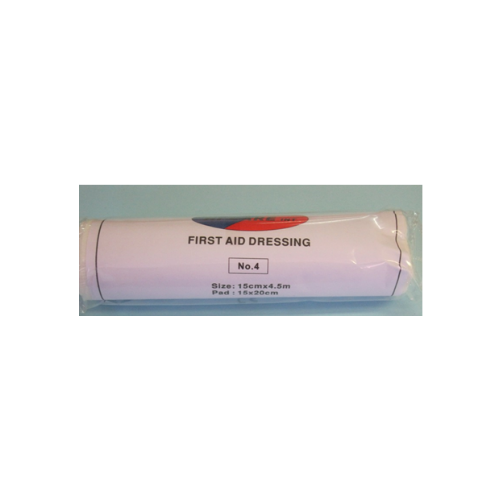 First Aid Dressing 4  (10's)