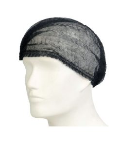Mop Caps 18" Single Stitch Black
