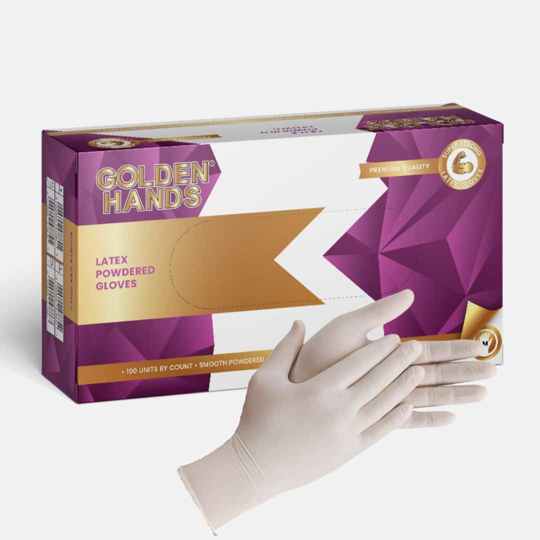 Surgical Sterile Golden Hands Powdered